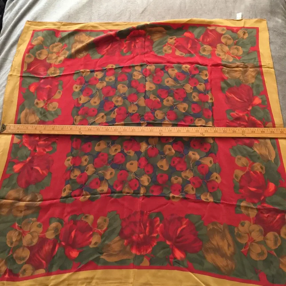 100% Silk Scarf France